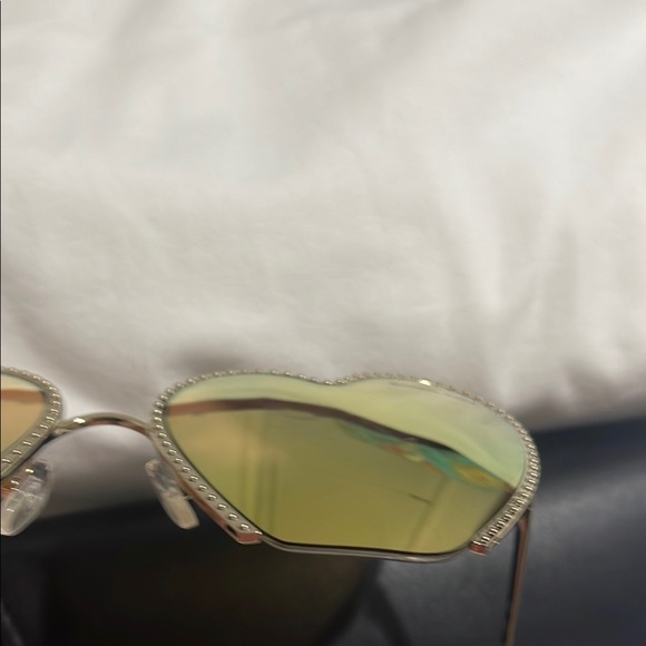 Michael Kors Gold Heart Sunglasses - Picture 6 of 13